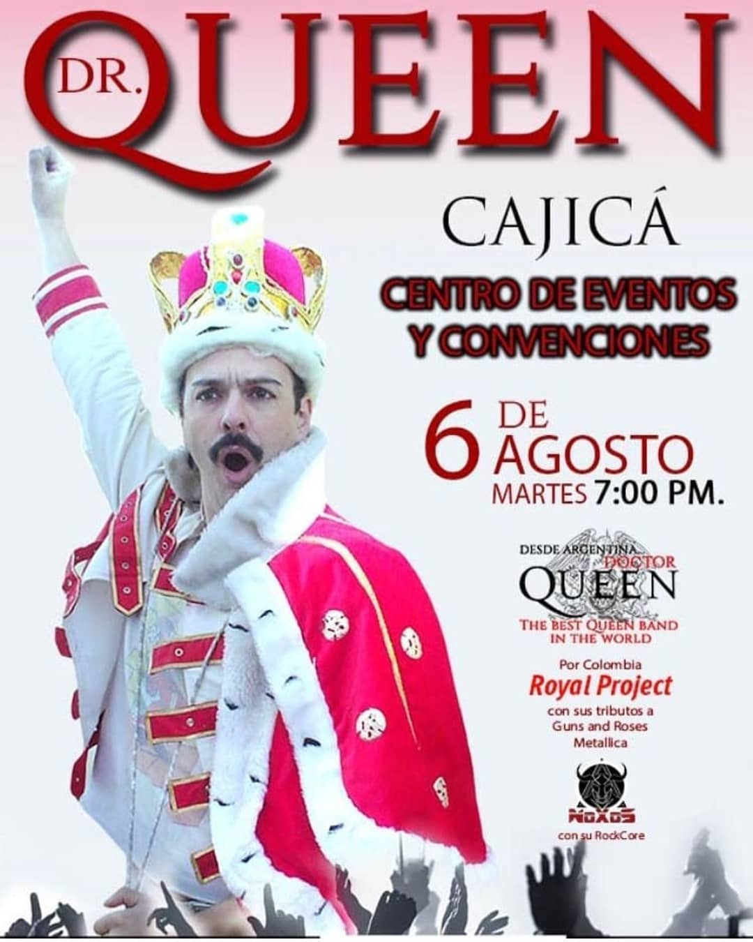 cajicá, rock, Queen, Tributo,, Centro Cultural y de Convenciones